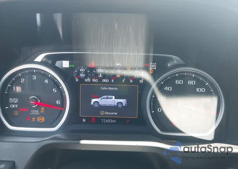 2019 Chevrolet Silverado 1500 High Country из США, поврежденный, VIN 1GCUYHEL2KZ105147